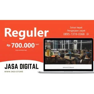 Jual Paket Website Reguler RP.700.000 Siap Pakai, Full Garansi