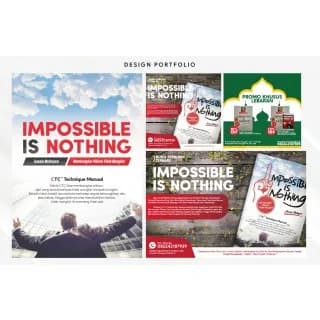 Jual Pembuatan Desain Cover Buku / Ebook + Iklan pemasaran Original, Full Garansi