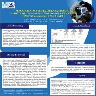 Jual Poster Ilmiah (standar KEMENRISTEKDIKTI) Full Garansi, Resmi
