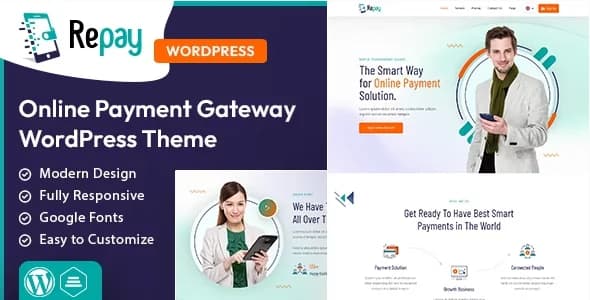Jual Repay Payment Gateway WordPress Theme 1.0 Premium, Termurah