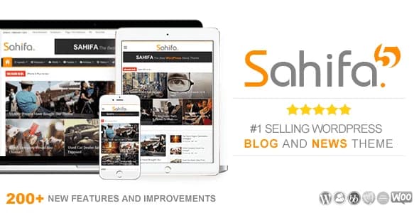 Jual Sahifa WordPress Theme 5.8.5 Responsive News Magazine Newspaper Theme Original, Full Garansi