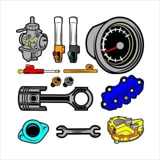 Jual Spareparts motor atau mobil Bergaransi, Premium
