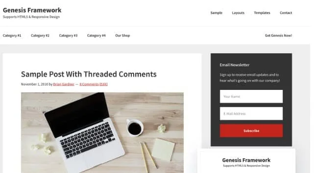 Jual StudioPress Genesis Framework Theme 3.4.0 Full Garansi, Original