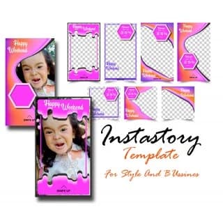 Jual TEMPLATE STORY / FEED INSTAGRAM dan FACEBOOK Original, Resmi