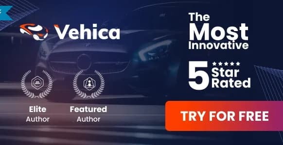 Jual Vehica Car Directory & Listing WordPress Theme 1.0.101 Resmi, Siap Pakai