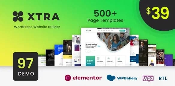 Jual Xtra WordPress Website Builder + RTL Theme 5.0 By Codevz Siap Pakai, Full Garansi
