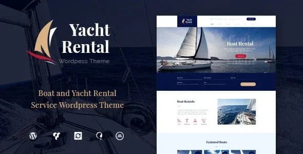 Jual Yacht and Boat Rental Service WordPress Theme 2.1.0 Resmi, Full Garansi
