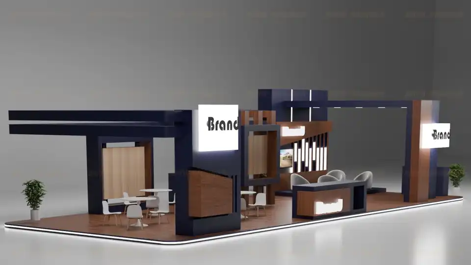 Jasa 3D Booth and Exhibition Design - Desain Booth & Kios, Profesional, Bergaransi