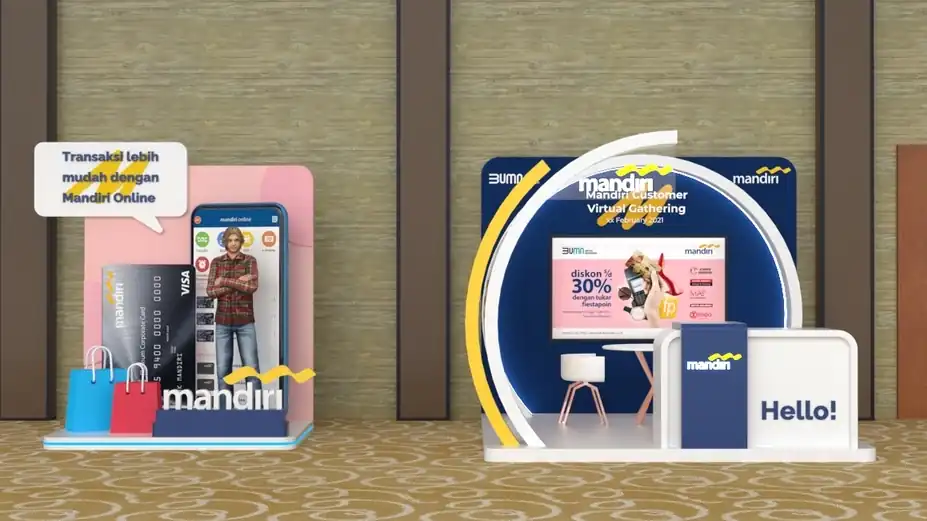 Jasa 3D Desain Booth Exhibition Pameran - 3D & Perspektif, Profesional, Bergaransi