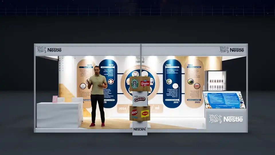 Jasa 3D Design Booth Pameran / Exhibition Booth Berpengalaman - Desain Booth & Kios, Profesional, Bergaransi