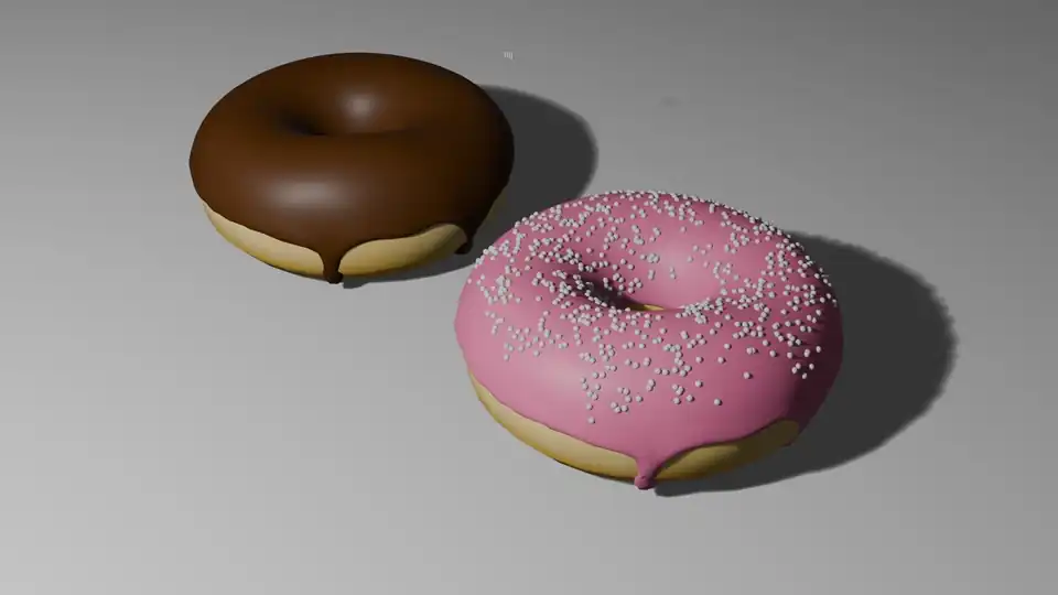 Jasa 3D Modelling Makanan - 3D Model, Profesional, Bergaransi