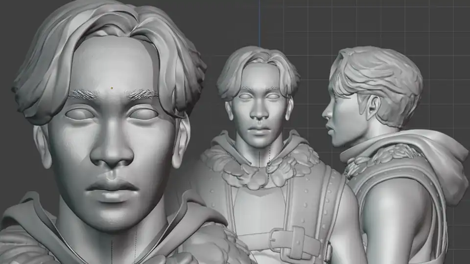 Jasa 3D Sculpting dan Modeling untuk 3D Printing Model Anda - 3D & Perspektif, Profesional, Bergaransi