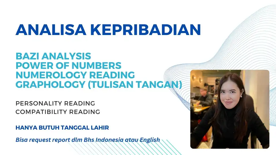 Jasa Analisa Kepribadian Dengan Tanggal Lahiran dan Tulisan Tangan - Pengembangan Diri, Profesional, Bergaransi