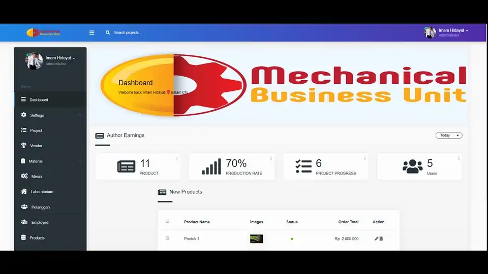 Jasa APLIKASI MANAJEMEN PROYEK BERBASIS WEB DENGAN CODEIGNITER - Aplikasi Desktop, Profesional, Bergaransi