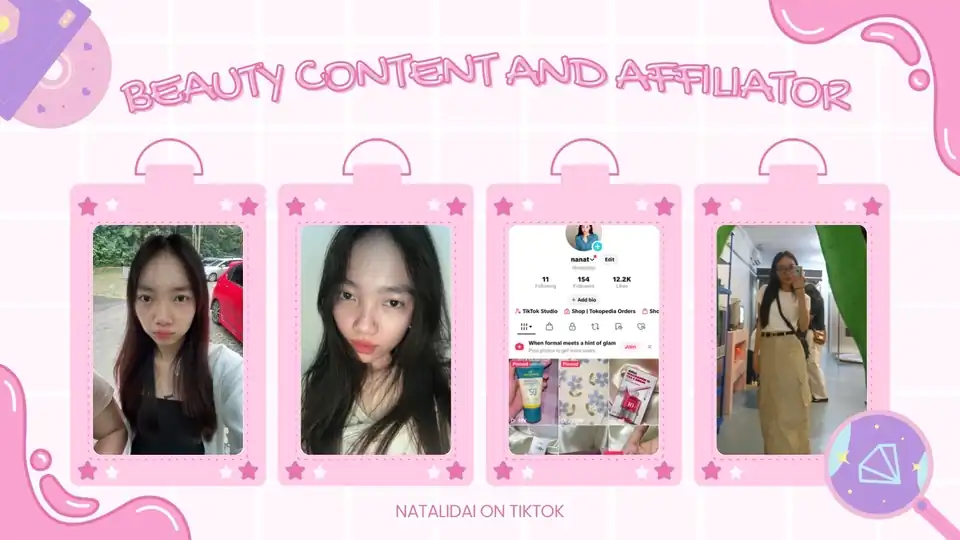 Jasa Beauty Creator and Affiliator - Review Produk Kecantikan, Profesional, Bergaransi