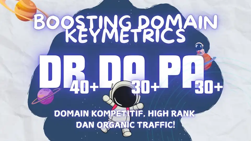 Jasa Boost Keymetrics Domain, siap lawan aged domain. DR 40++ DA 30++ PA 30++ - Search Engine Optimization (SEO), Profes