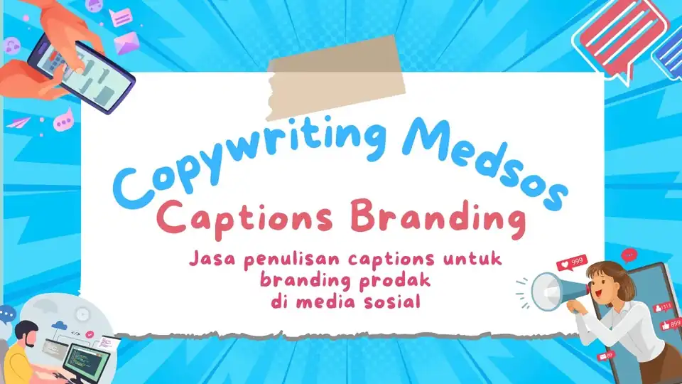 Jasa Captions Branding Untuk Medsos - Caption Sosial Media, Profesional, Bergaransi