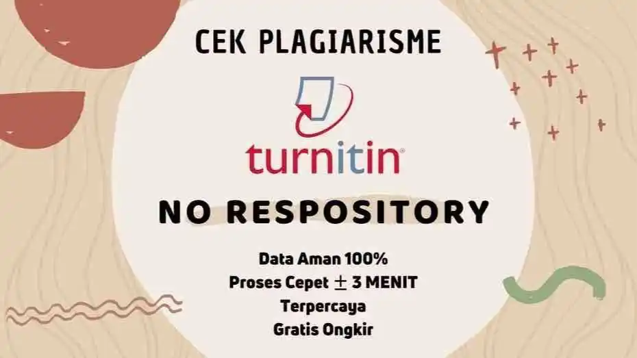 Jasa Cek Turnitin NO RESPOSITORY MURAH - Turnitin, Profesional, Bergaransi