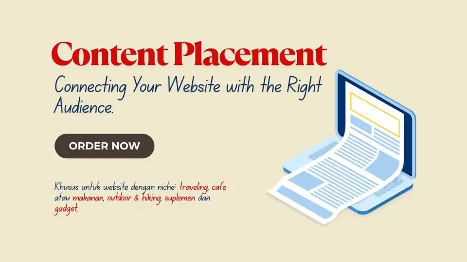 Jasa Content Placement - Blog Travel - Blogger, Profesional, Bergaransi