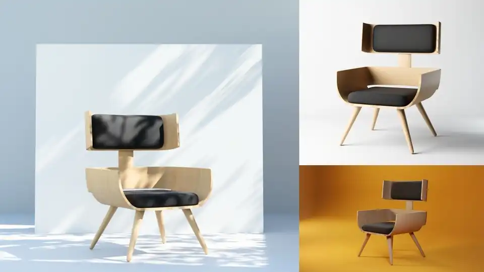 Jasa Desain 3D model furniture - Desain Furniture, Profesional, Bergaransi