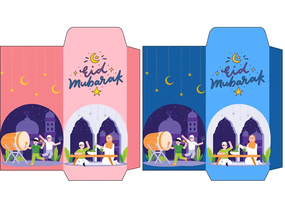 Jasa Desain Amplop dan Angpao dengan Canva - Desain Amplop, Profesional, Bergaransi