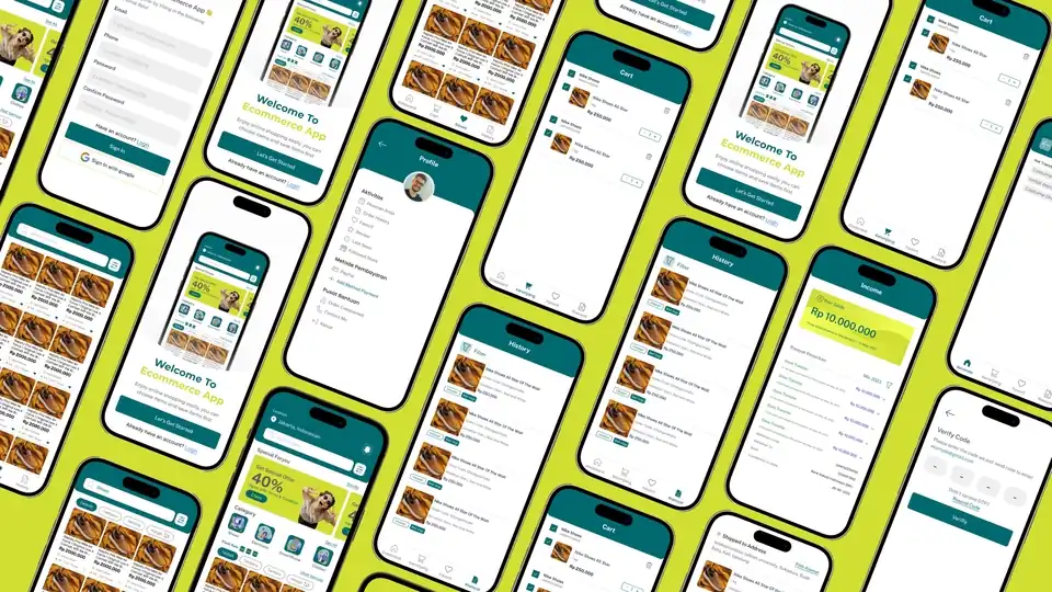 Jasa Desain Aplikasi Mobile & Websites - Desain Web, Profesional, Bergaransi