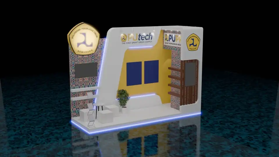 Jasa Desain Booth Pameran 2 hari jadi - Desain Booth & Kios, Profesional, Bergaransi