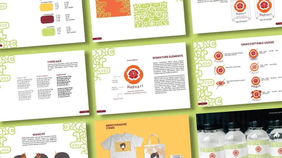 Jasa Desain Brand Guidelines Fungsional - Desain Corporate Identity, Profesional, Bergaransi