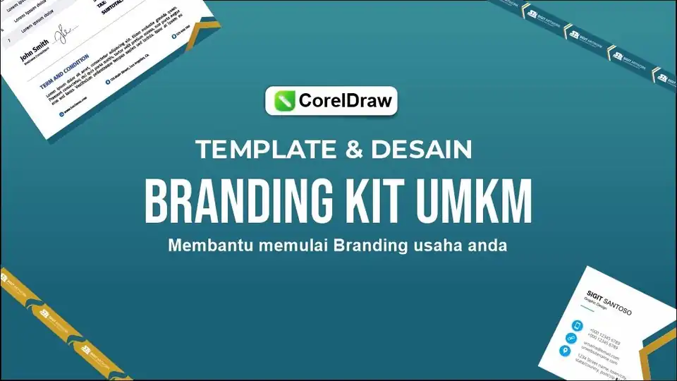 Jasa Desain Branding kit UMKM - Desain Corporate Identity, Profesional, Bergaransi