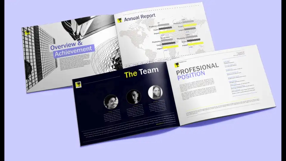 Jasa Desain Company Profile - Portfolio & Resume, Profesional, Bergaransi