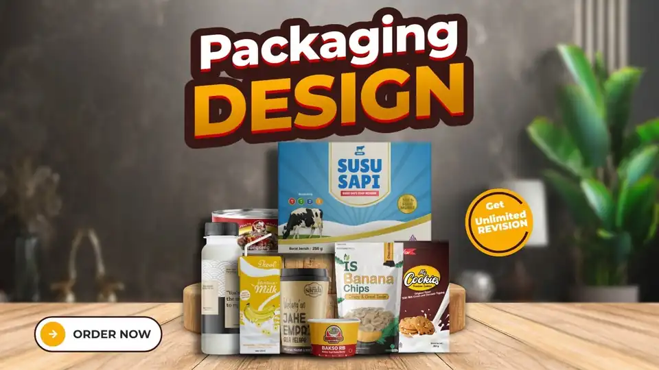 Jasa Desain/Edit Packaging dan Label Produk Jadi Lebih Menarik - Label & Kemasan, Profesional, Bergaransi