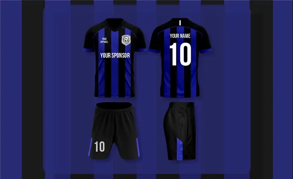 Jasa Desain Jersey Sepak Bola dan Futsal - Desain Kaos & Motif, Profesional, Bergaransi