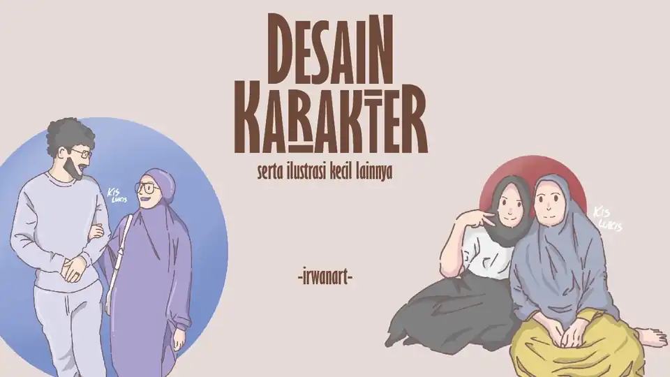 Jasa desain karakter - Desain Karakter, Profesional, Bergaransi