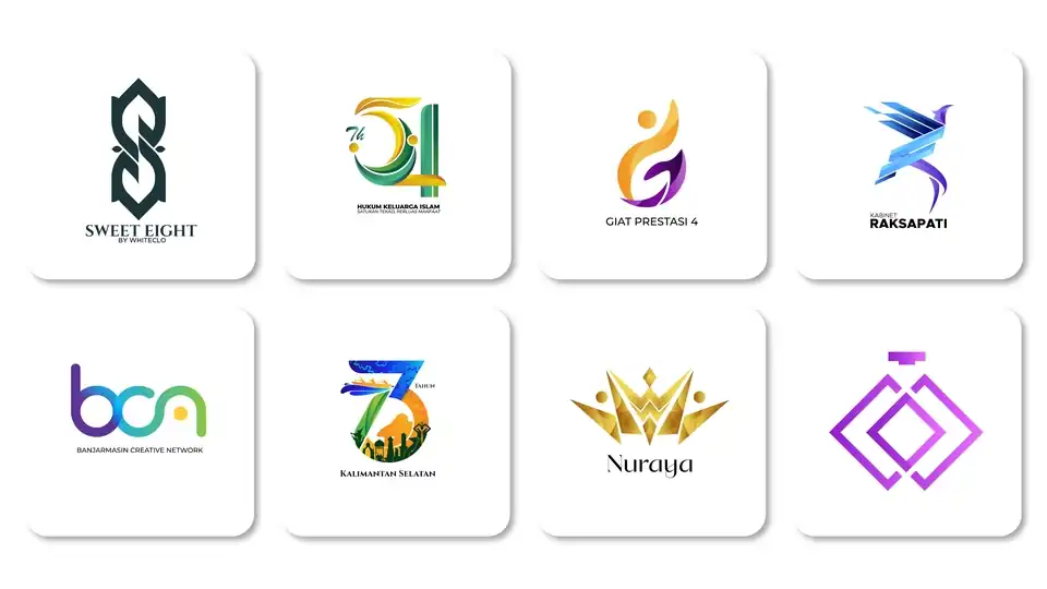 Jasa Desain Logo Minimalis Modern - Logo, Profesional, Bergaransi