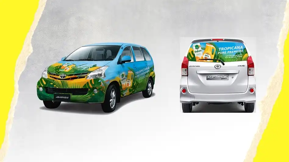 Jasa DESAIN STIKER MOBIL & KONSEP - Stiker Decal Mobil, Profesional, Bergaransi