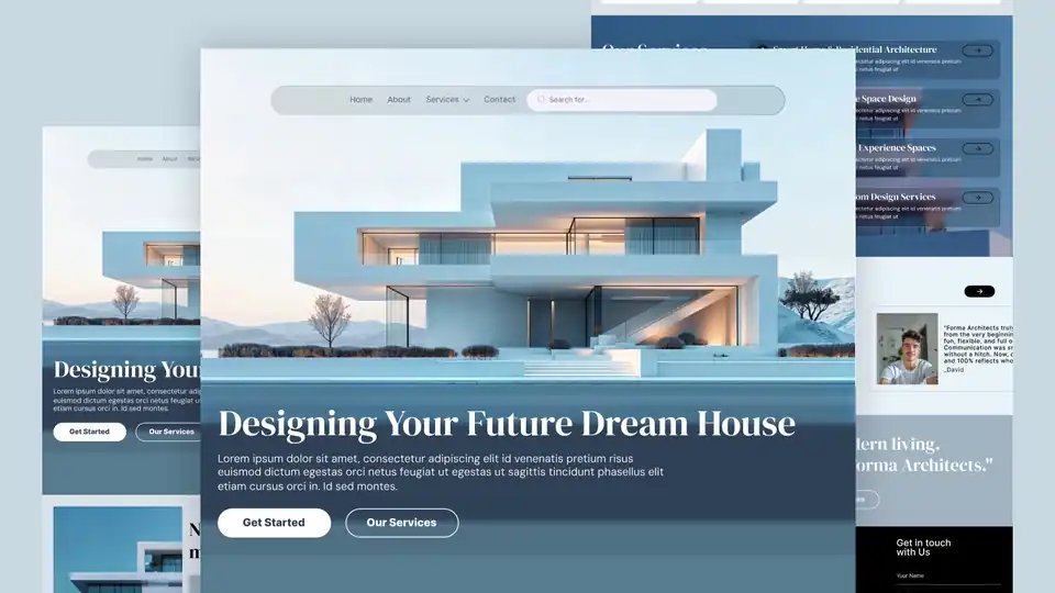 Jasa Desain Website Premium & Modern Menggunakan Figma - Desain Web, Profesional, Bergaransi