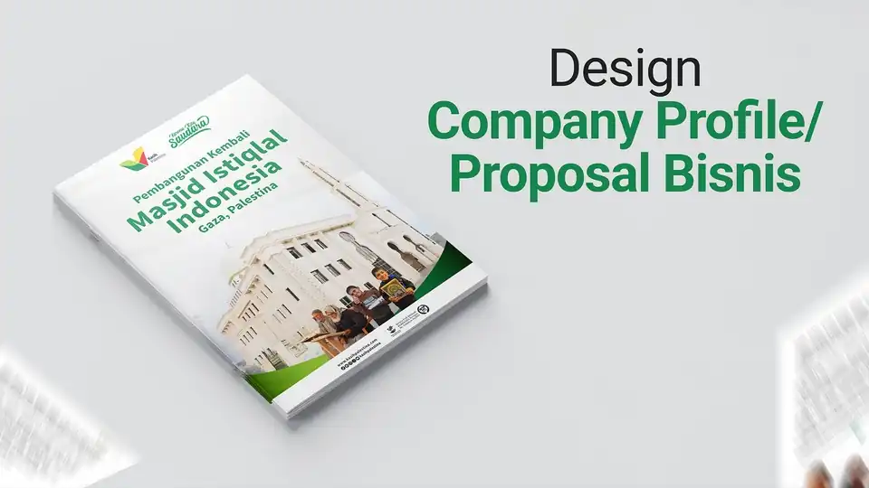 Jasa Design Company Profile dan Proposal Bisnis Profesional - Desain Corporate Identity, Profesional, Bergaransi