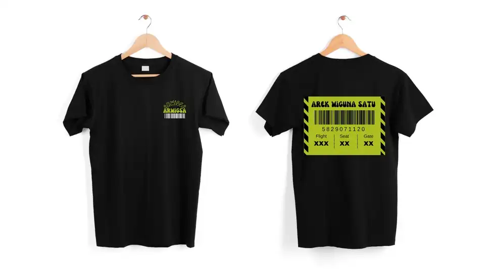 Jasa Design Kaos Kekinian Murah - Desain Kaos & Motif, Profesional, Bergaransi