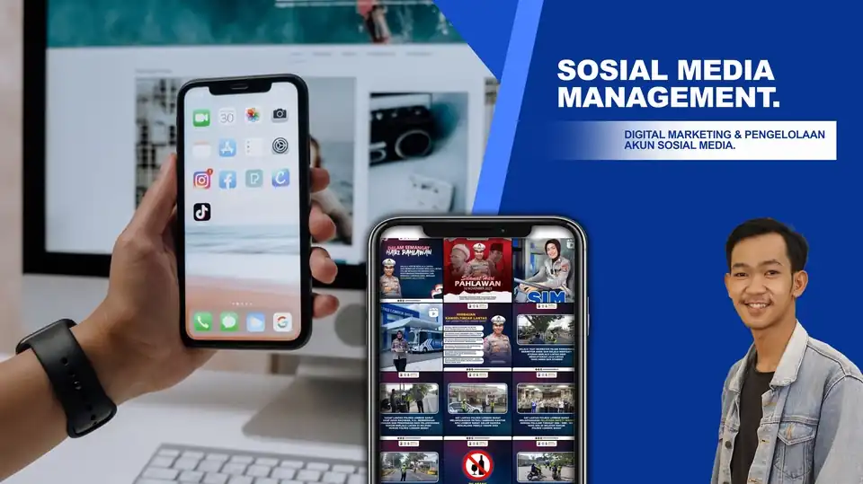 Jasa Digital Marketing, Pengelolaan Akun Sosial Media dan Disain Konten Sosial Media - Digital Marketing, Profesional, B