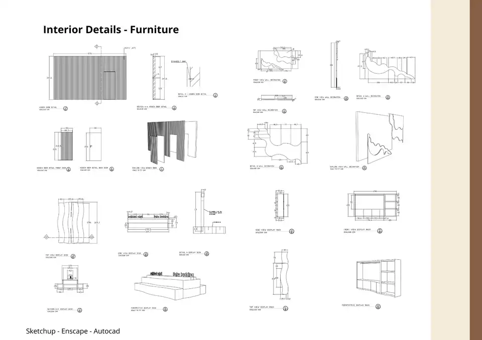 Jasa Drafter Interior - CAD Drawing, Profesional, Bergaransi