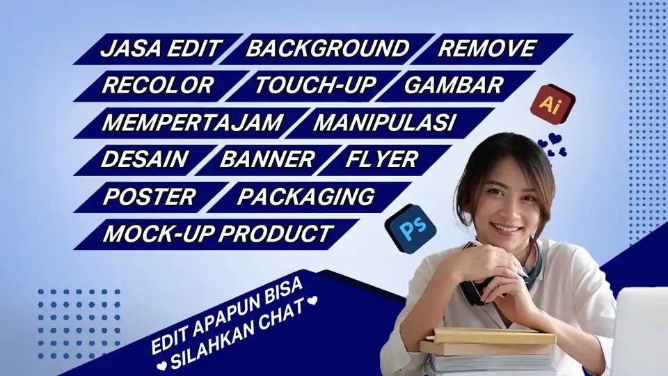 Jasa Edit Foto Cepat, Murah, & Profesional - Edit Gambar & Photoshop, Profesional, Bergaransi