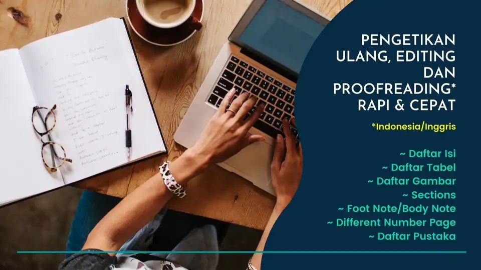 Jasa Editing dan Proofreading Tulisan/KTI Rapi dan Sistematis - Proofreading, Profesional, Bergaransi