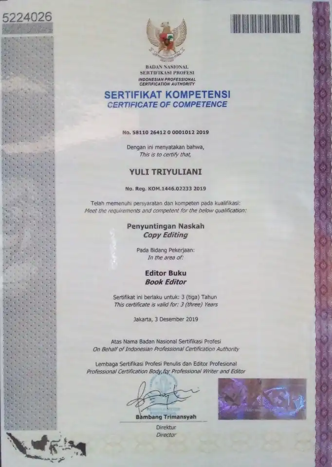 Jasa Editing Naskah Fiksi dan Nonfiksi - Proofreading, Profesional, Bergaransi