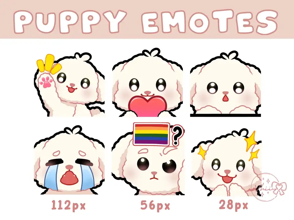 Jasa Emotes untuk asset stream atau sosial media - Stiker LINE, Profesional, Bergaransi