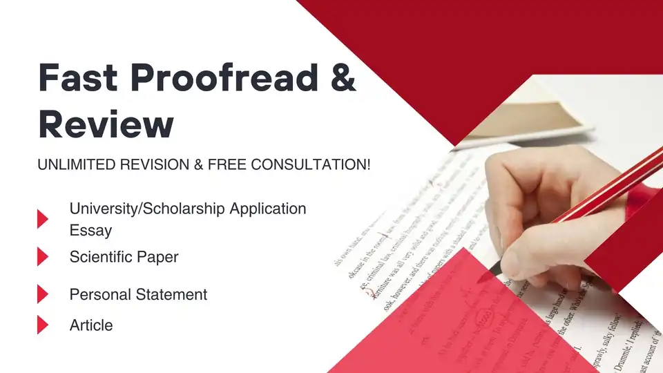 Jasa Fast & Professional EN/ID Proofreading & Editing for Personal Statements, Essays, Articles, Etc. - Proofreading, Pr