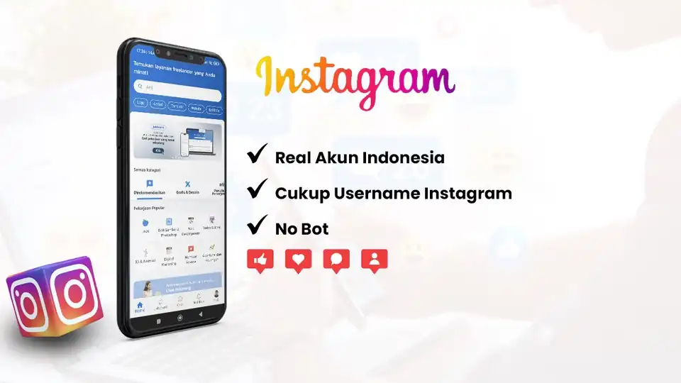 Jasa FOLLOWER INSTAGRAM DAN TIKTOK - Tambah Followers, Profesional, Bergaransi