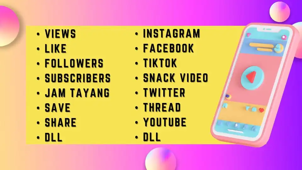 Jasa FOLLOWERS INSTAGRAM, FACEBOOK, TIKTOK, YOUTUBE, TWITTER, SNACK VIDEO, NON DROP HIGH QUALITY - Tambah Followers, Pro