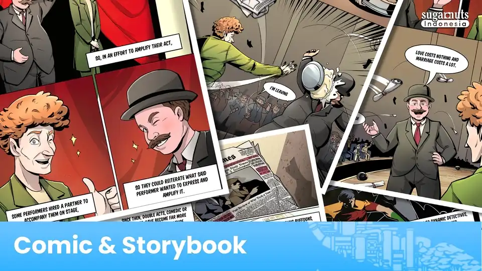 Jasa Gambar dan ilustrasi (Komik dan Cover Komik/Storybook/Novel) - Profesional - Gambar dan Ilustrasi, Profesional, Ber