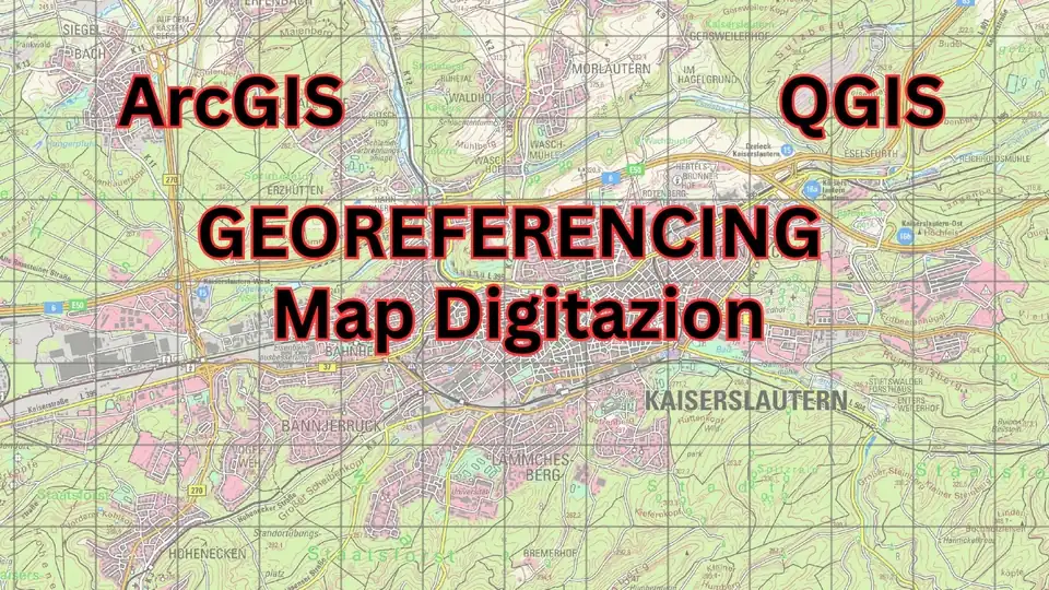 Jasa Georeferencing | Digitalisasi Peta | Raster Vector | SHP TIFF - Peta GIS, Profesional, Bergaransi