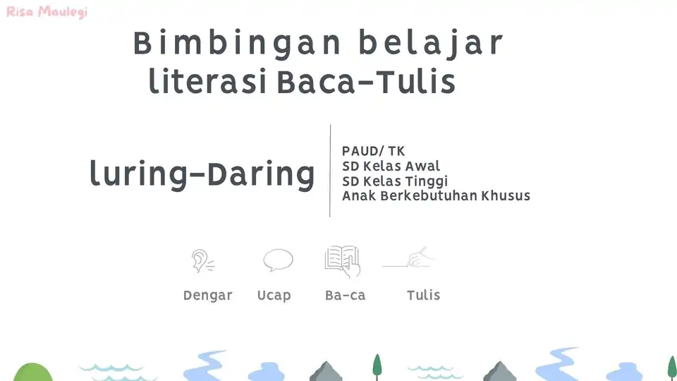 Jasa Guru Privat Literasi Baca-Tulis - Les Privat, Profesional, Bergaransi